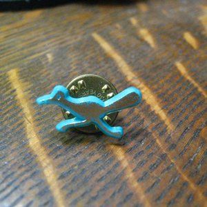 🐦 Roadrunner Bird Mascot Vintage Lapel Pin